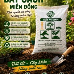 ĐẤT VI SINH 20dm3- BAO NHỎ